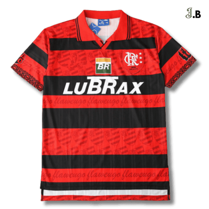 CR Flamengo Vintage 94 Striped Home Jersey - JogaBonito - Jersey