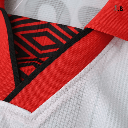 CR Flamengo Vintage 94 White Away Jersey - JogaBonito - Jersey