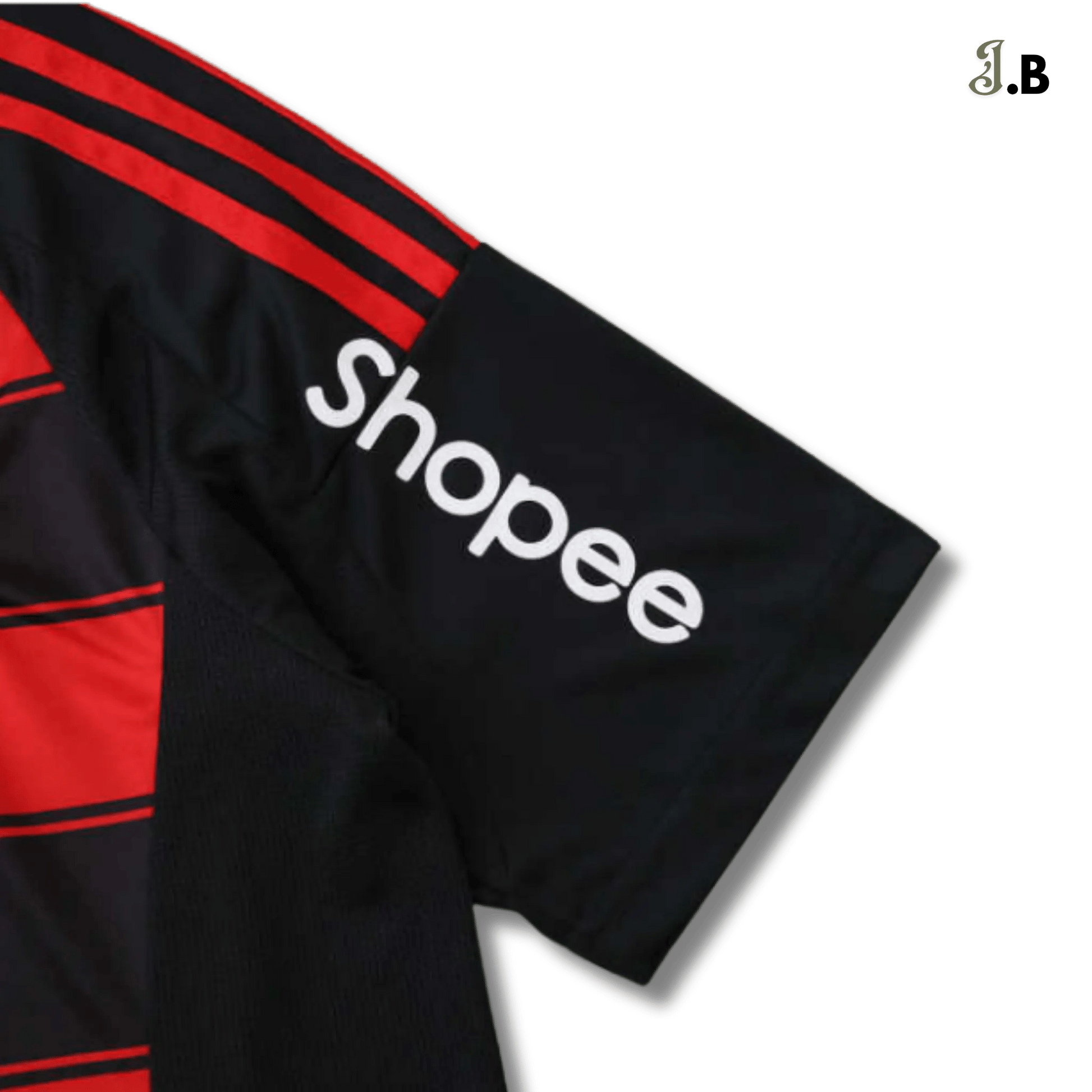 CR Flamengo Vintage Black Home Player Jersey - JogaBonito - Jersey