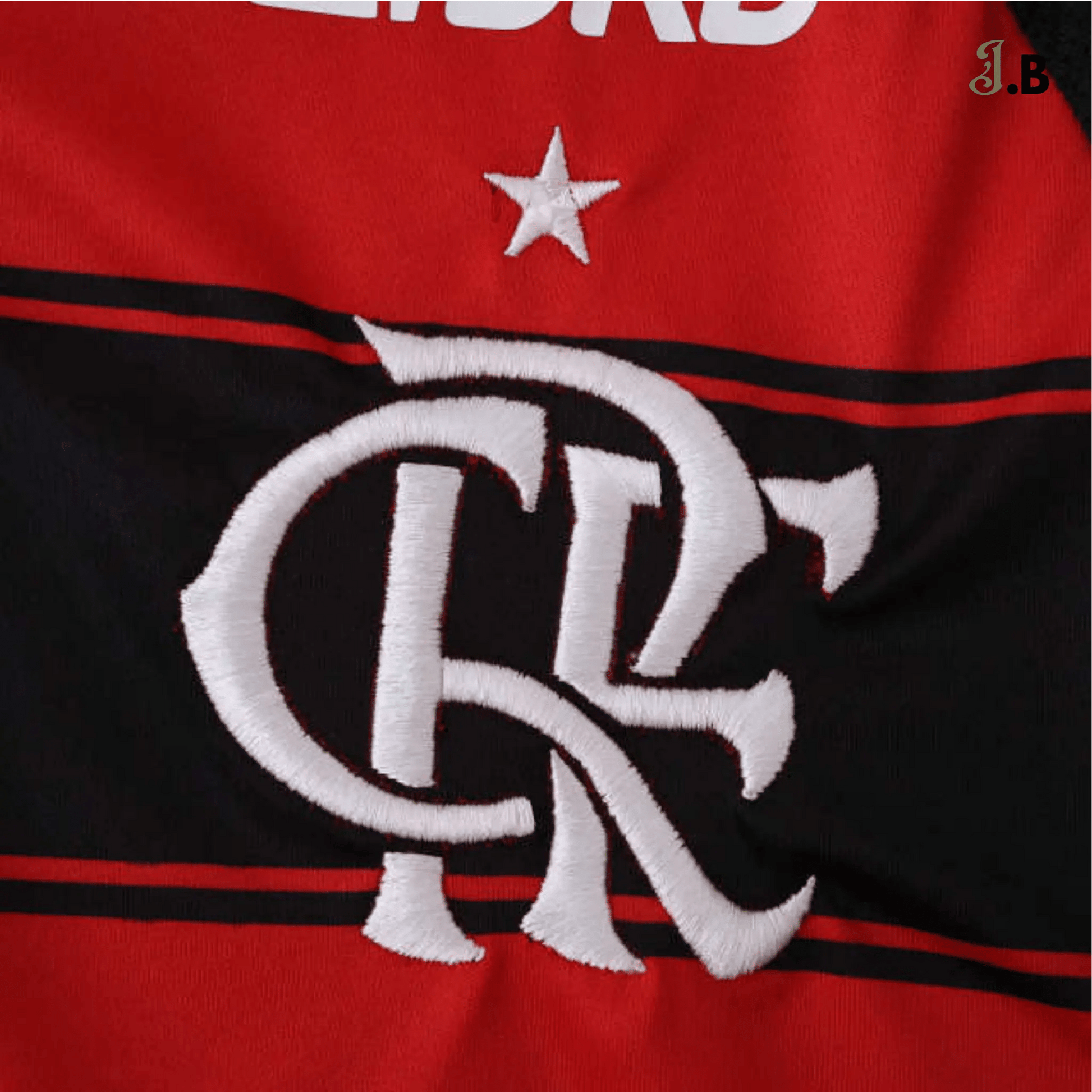 CR Flamengo Vintage Black Home Player Jersey - JogaBonito - Jersey