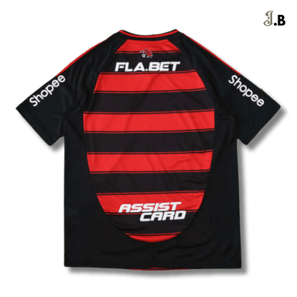 CR Flamengo Vintage Black Home Player Jersey - JogaBonito - Jersey