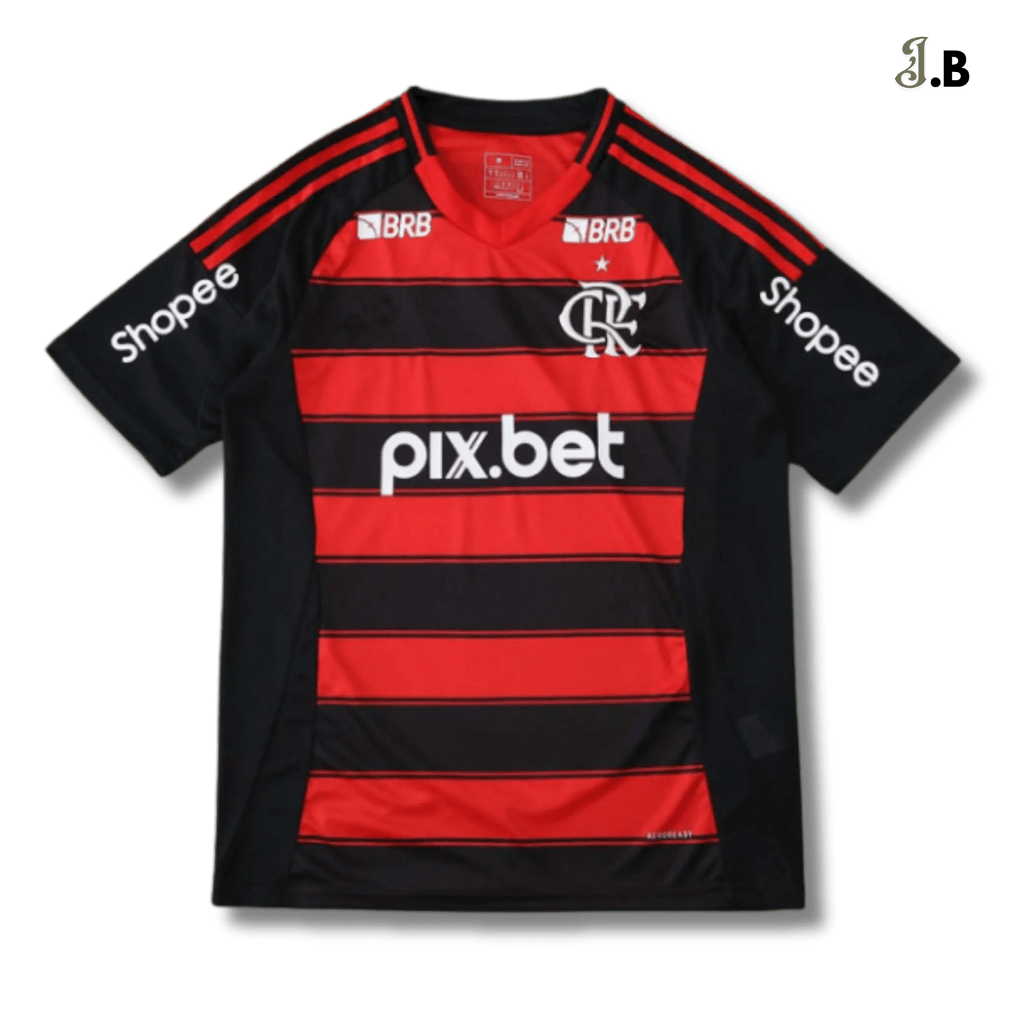 CR Flamengo Vintage Black Home Player Jersey - JogaBonito - Jersey
