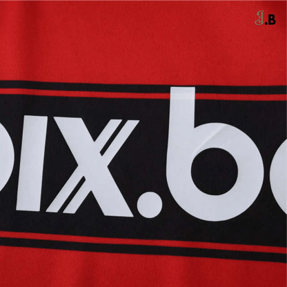 CR Flamengo Vintage Black Home Player Jersey - JogaBonito - Jersey
