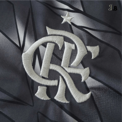 CR Flamengo Vintage Grey Training Shirt - JogaBonito - Jersey