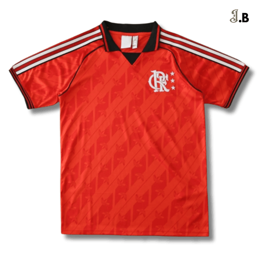 CR Flamengo Vintage Red Training Shirt - JogaBonito - Jersey