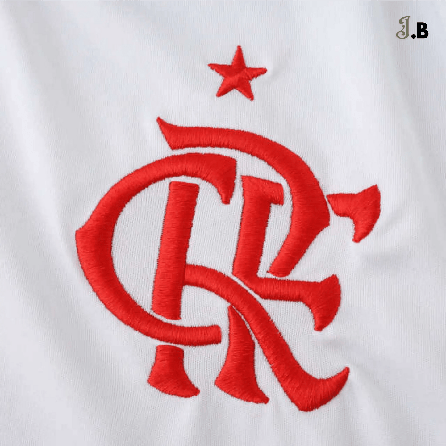 CR Flamengo Vintage White Away Player Jersey - JogaBonito - Jersey