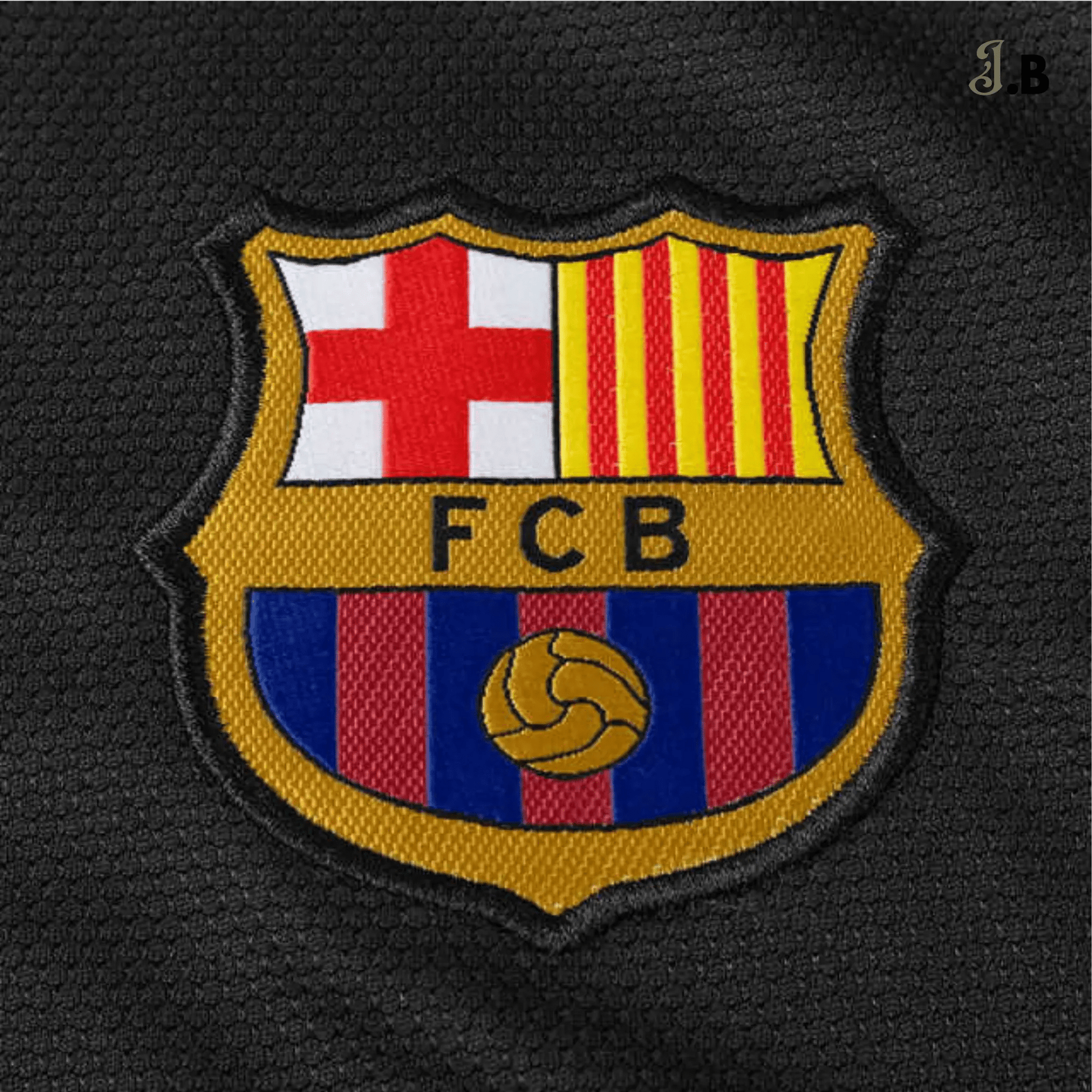 FC Barcelona Vintage 13 Black Third Jersey - JogaBonito - Jersey