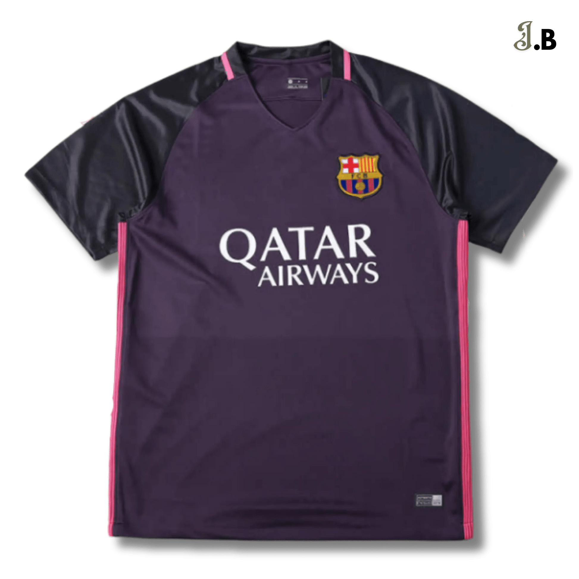 FC Barcelona Vintage 16 Purple Away Jersey - JogaBonito - Jersey