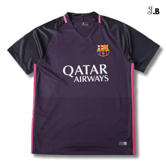 FC Barcelona Vintage 16 Purple Away Jersey - JogaBonito - Jersey