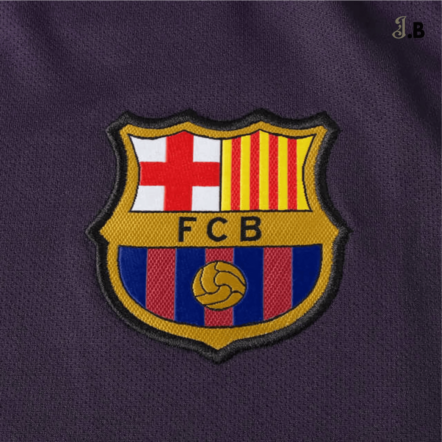 FC Barcelona Vintage 16 Purple Away Jersey - JogaBonito - Jersey