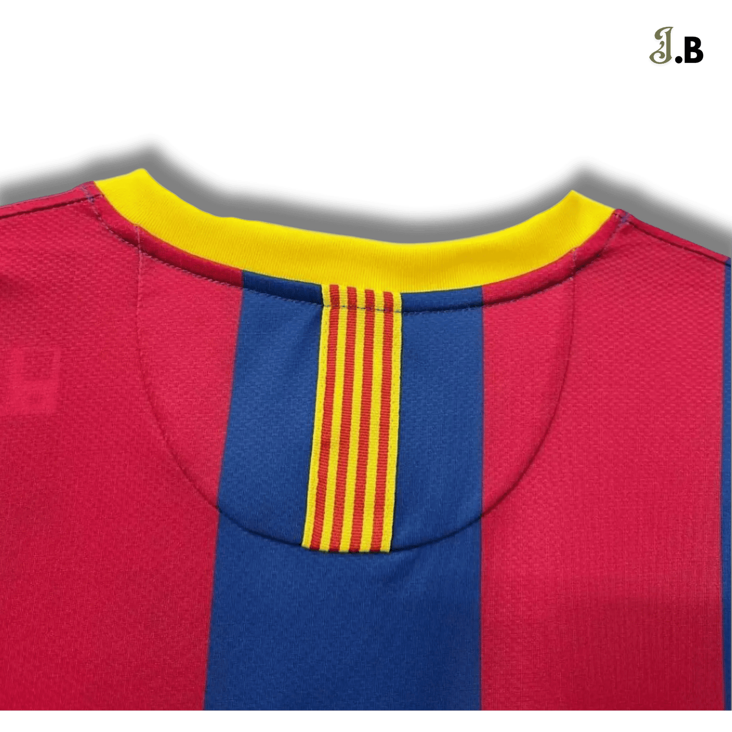 FC Barcelona Vintage 2010 Striped Home Long Sleeve - JogaBonito - Jersey