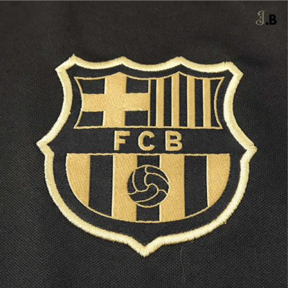 FC Barcelona Vintage Black Gold Away Jersey - JogaBonito - Jersey