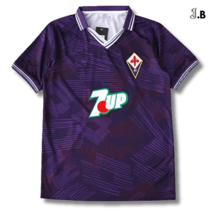 Fiorentina ACF Vintage 92 Purple Home Fan Jersey - JogaBonito - Jersey