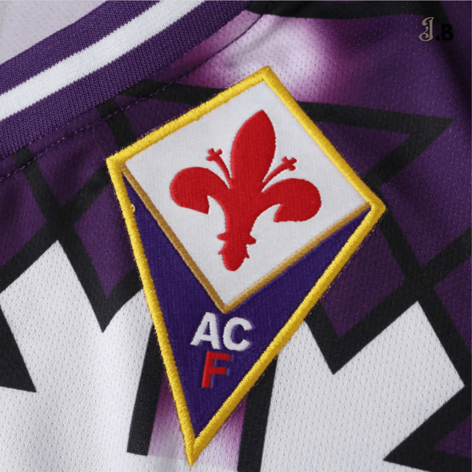 Fiorentina ACF Vintage 92 White Away Short Sleeve - JogaBonito - Jersey