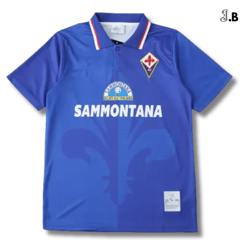 Fiorentina ACF Vintage 95 Blue Home Fan Jersey - JogaBonito - Jersey