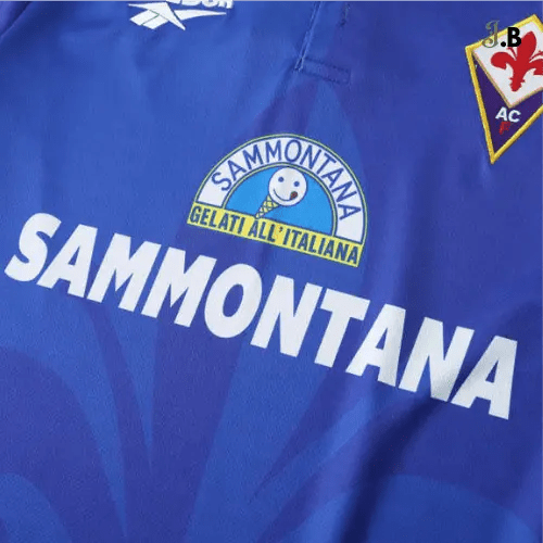 Fiorentina ACF Vintage 95 Blue Home Fan Jersey - JogaBonito - Jersey