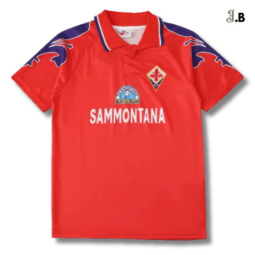 Fiorentina ACF Vintage 95 Red 3rd Fan Jersey - JogaBonito - Jersey