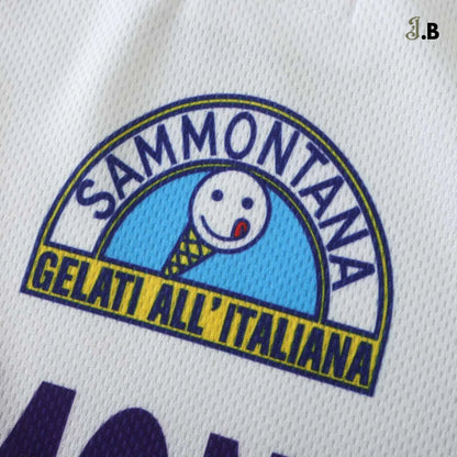Fiorentina ACF Vintage 95 White Away Fan Jersey - JogaBonito - Jersey