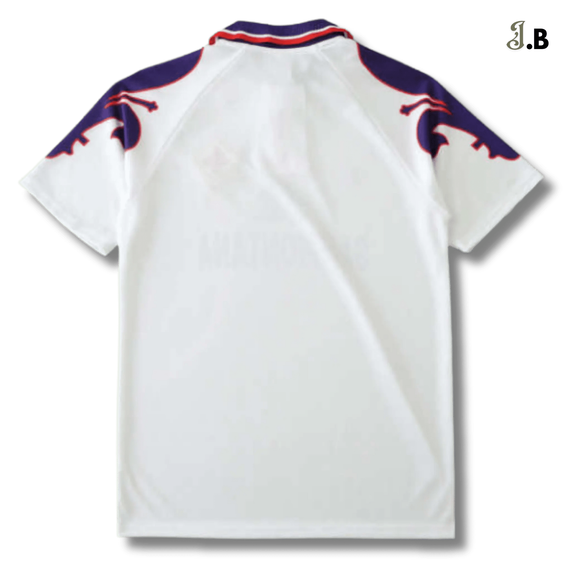 Fiorentina ACF Vintage 95 White Away Fan Jersey - JogaBonito - Jersey