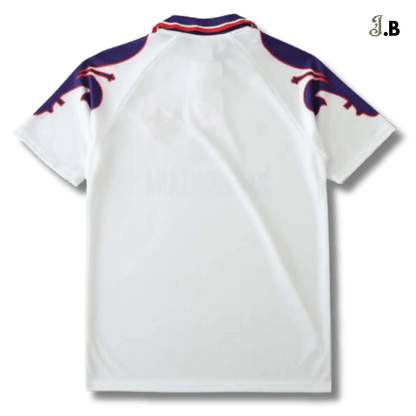 Fiorentina ACF Vintage 95 White Away Fan Jersey - JogaBonito - Jersey