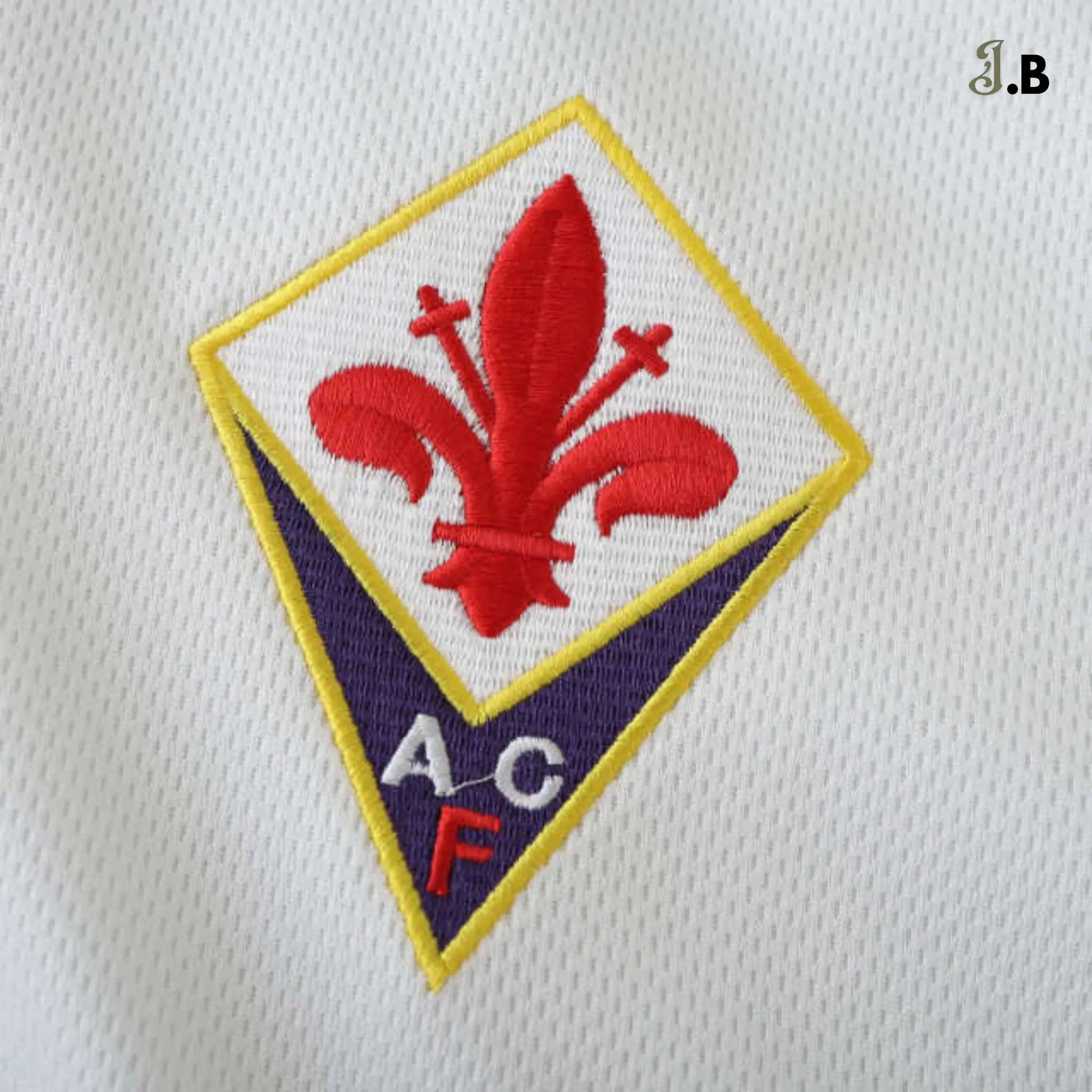 Fiorentina ACF Vintage 95 White Away Fan Jersey - JogaBonito - Jersey