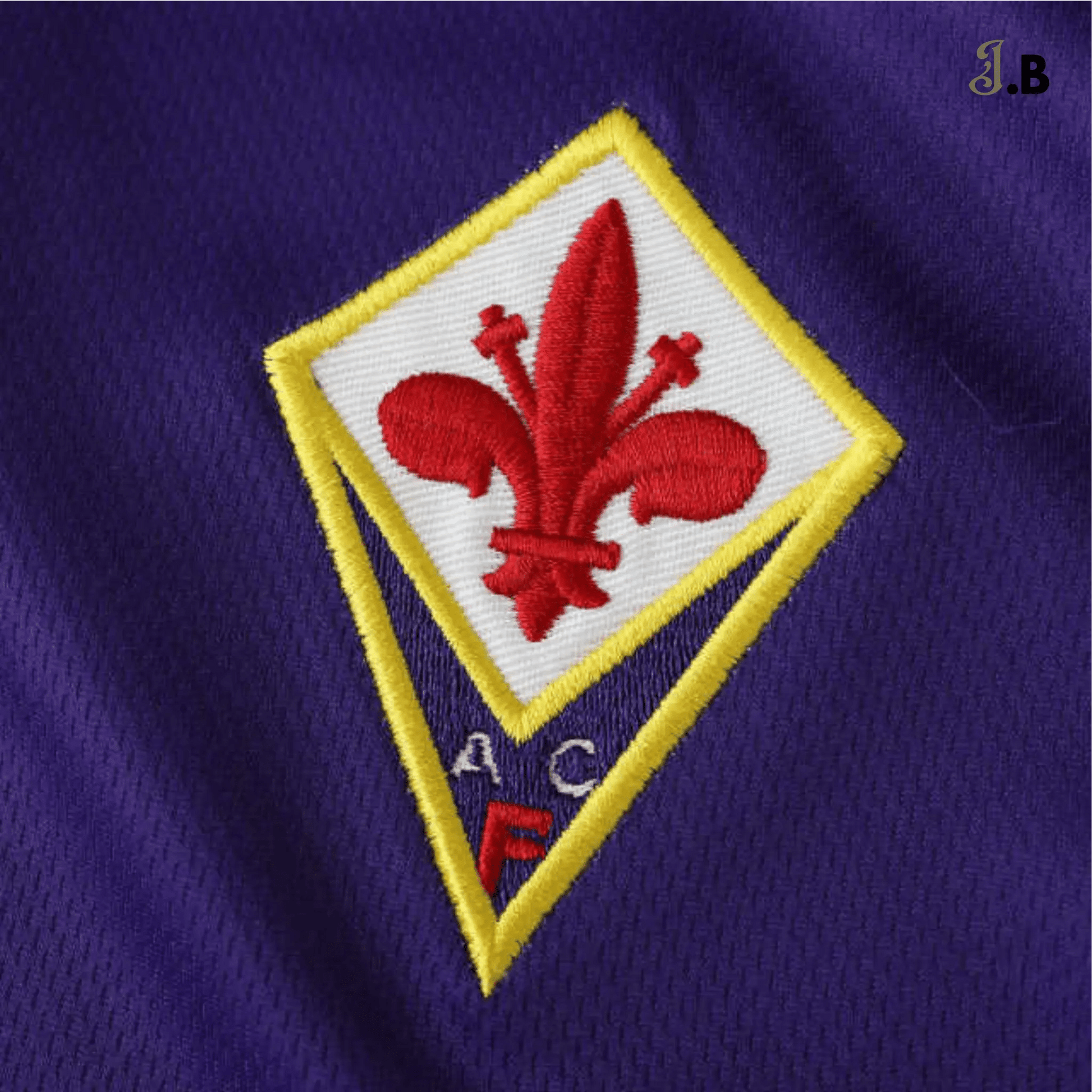 Fiorentina ACF Vintage 99 Purple Home Fan Jersey - JogaBonito - Jersey