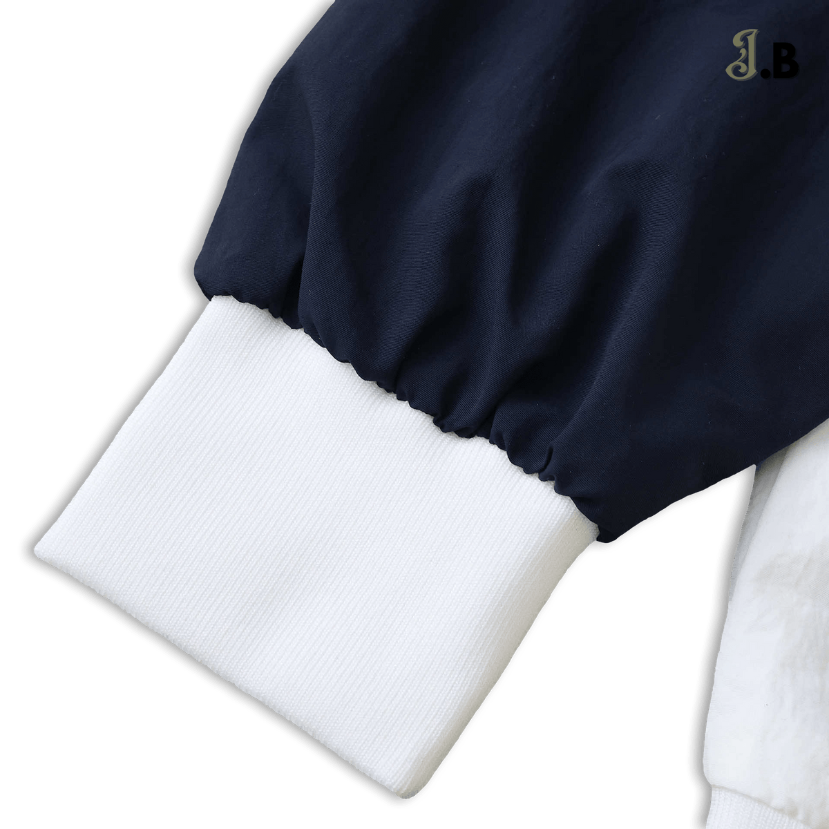 Italy Retro White/Navy Windbreaker - JogaBonito - Windbreaker