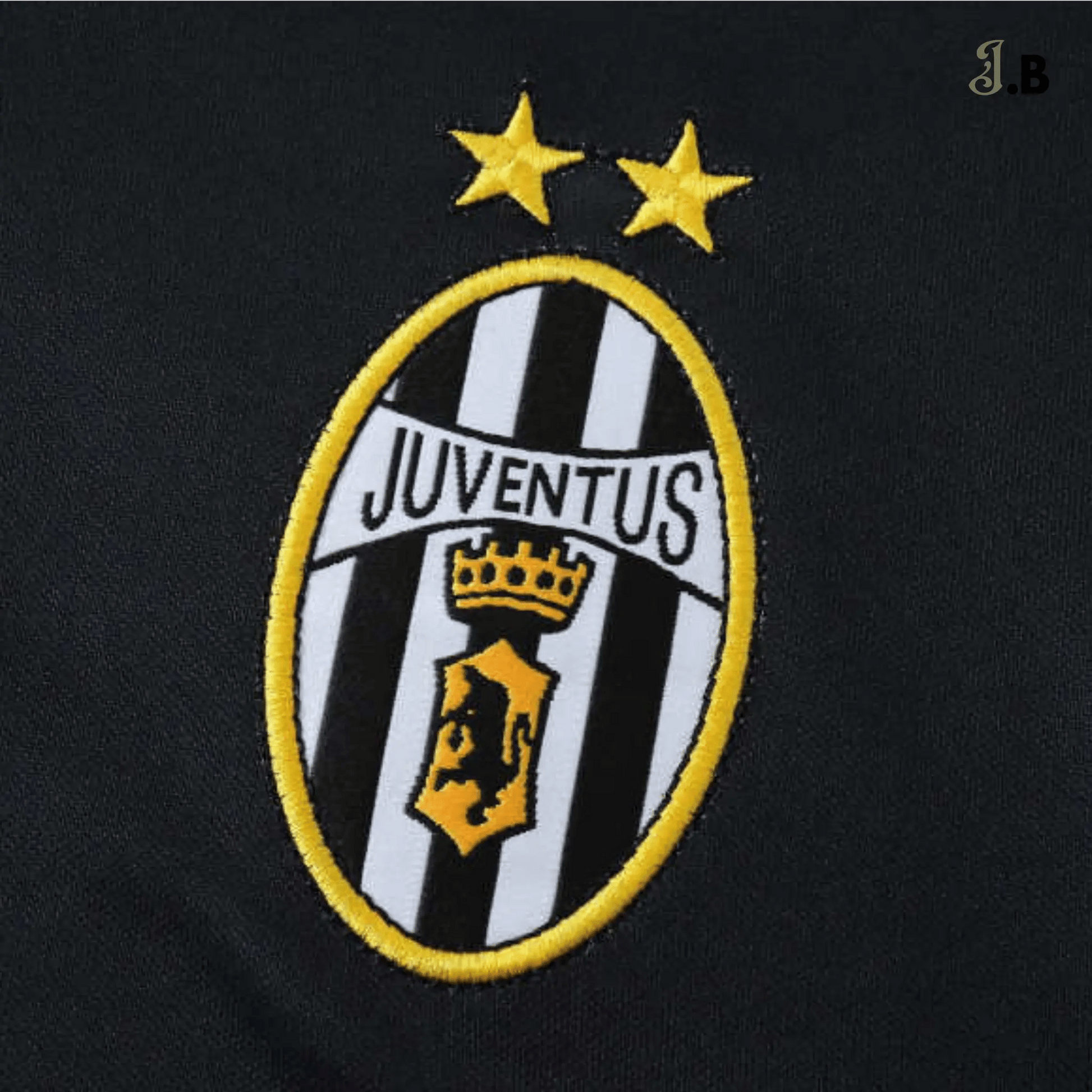 Juventus F.C Vintage 01 Black Away Fan Jersey - JogaBonito - Jersey