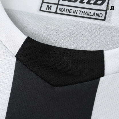 Juventus F.C Vintage 02 Striped Home Long Sleeve - JogaBonito - Jersey