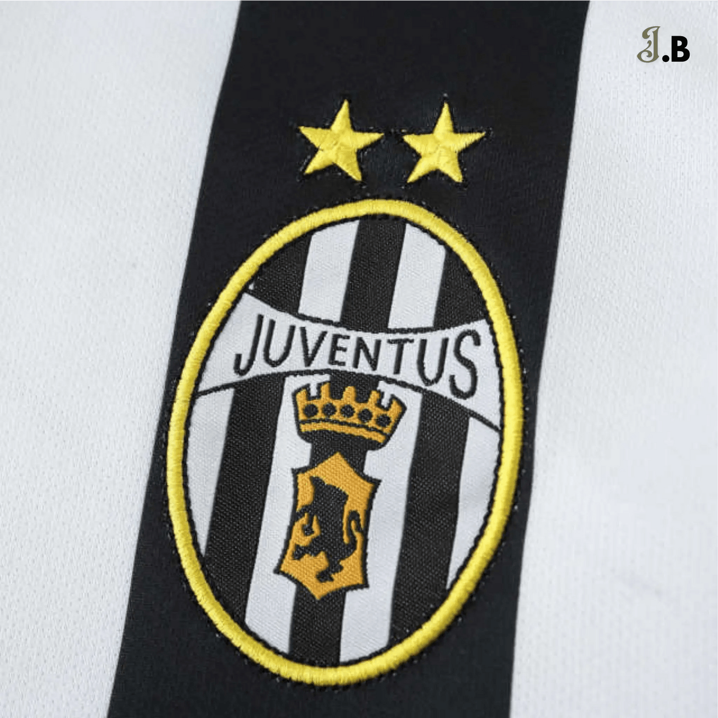 Juventus F.C Vintage 02 Striped Home Long Sleeve - JogaBonito - Jersey