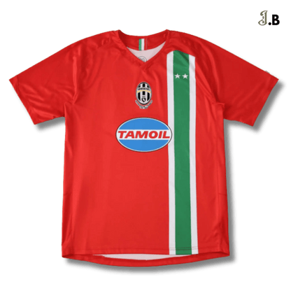 Juventus F.C Vintage 05 Red Away Fan Jersey - JogaBonito - Jersey