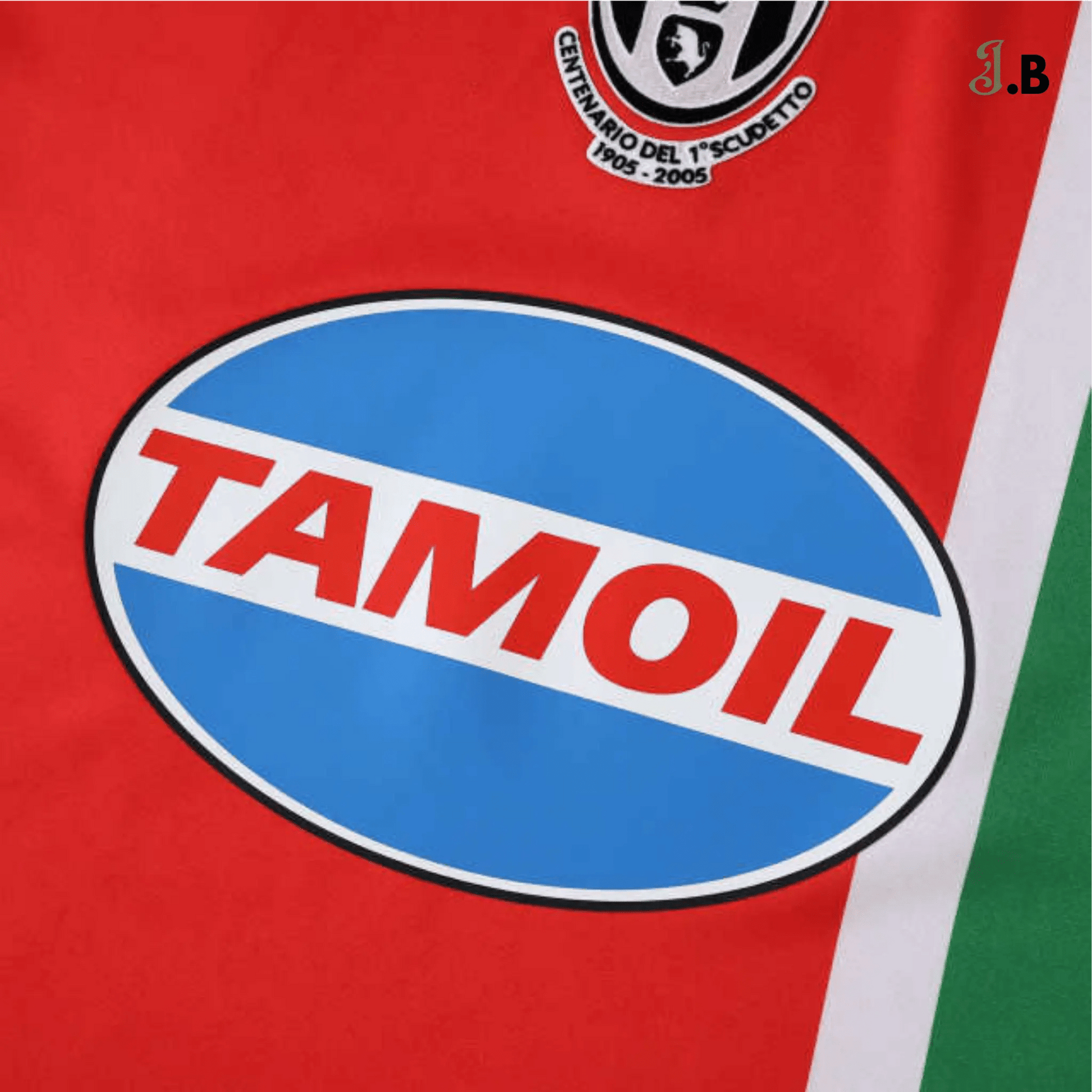 Juventus F.C Vintage 05 Red Away Fan Jersey - JogaBonito - Jersey