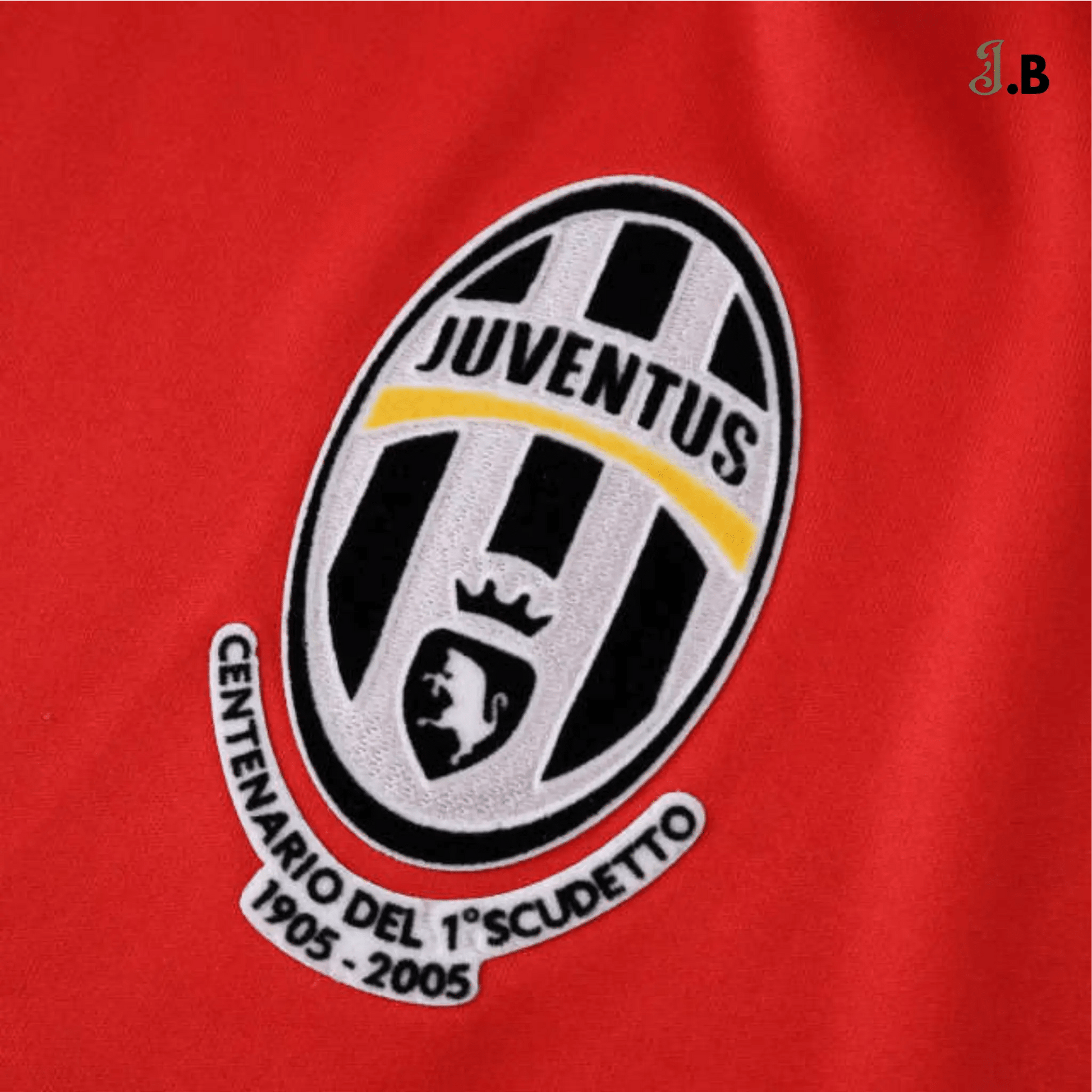 Juventus F.C Vintage 05 Red Away Fan Jersey - JogaBonito - Jersey