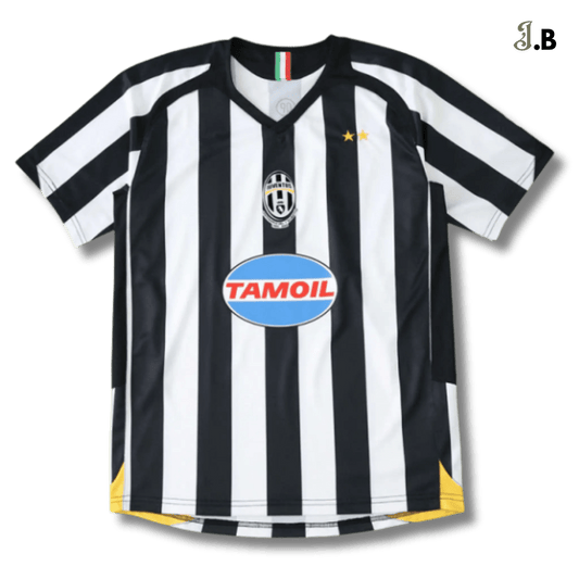 Juventus F.C Vintage 05 Striped Home Fan Jersey - JogaBonito - Jersey