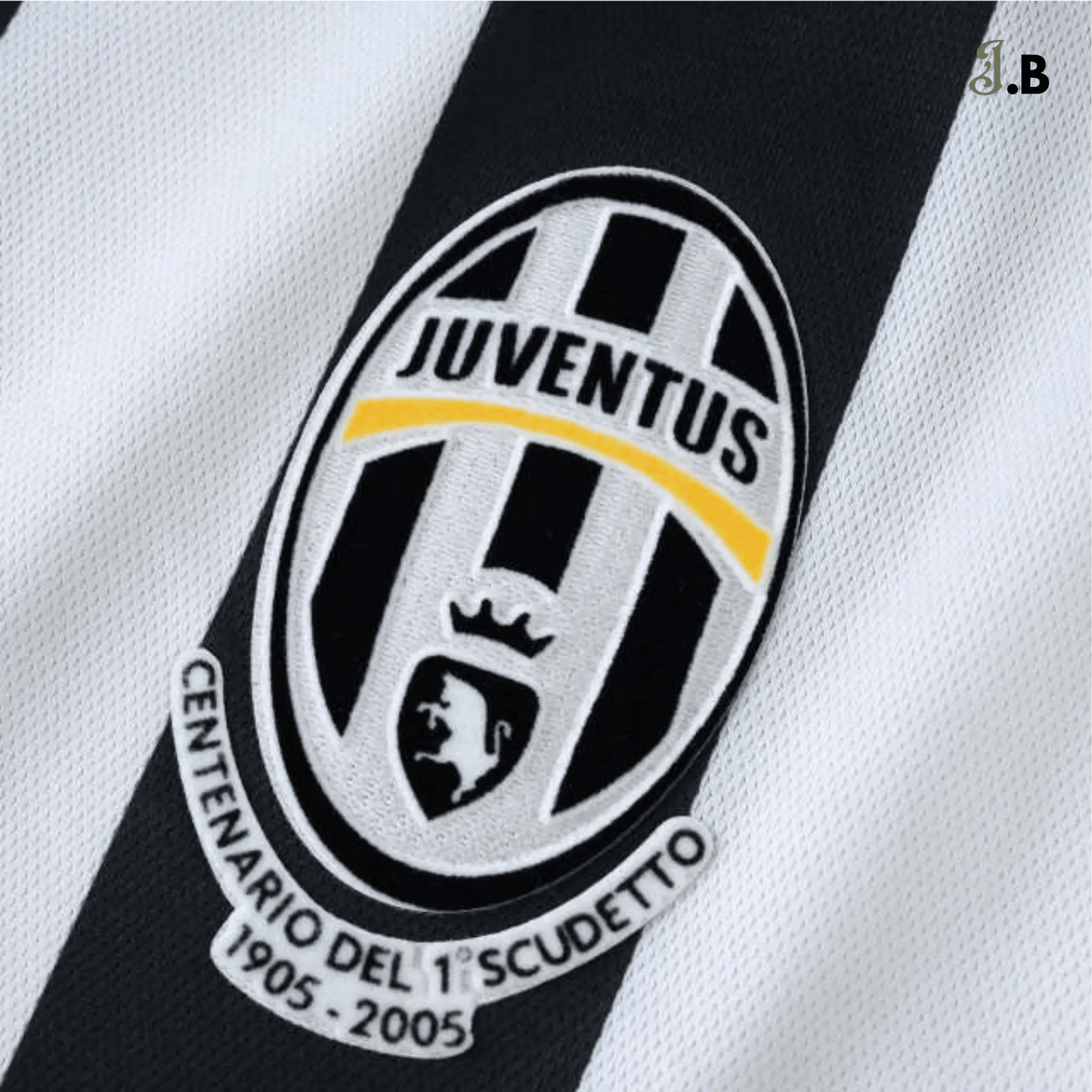 Juventus F.C Vintage 05 Striped Home Fan Jersey - JogaBonito - Jersey