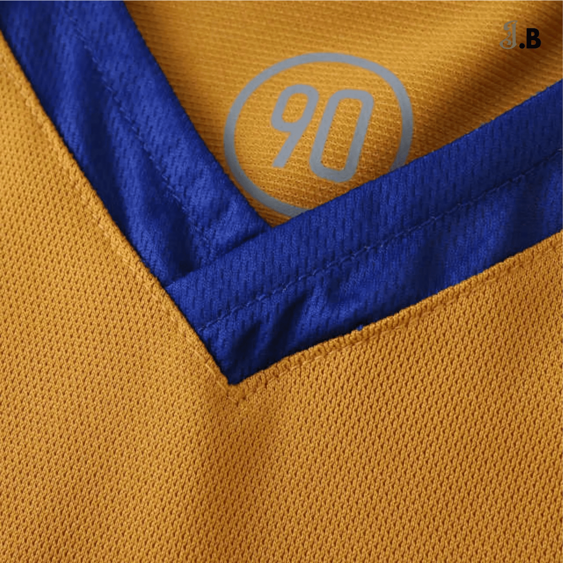 Juventus F.C Vintage 06 Yellow Away Fan Jersey - JogaBonito - Jersey