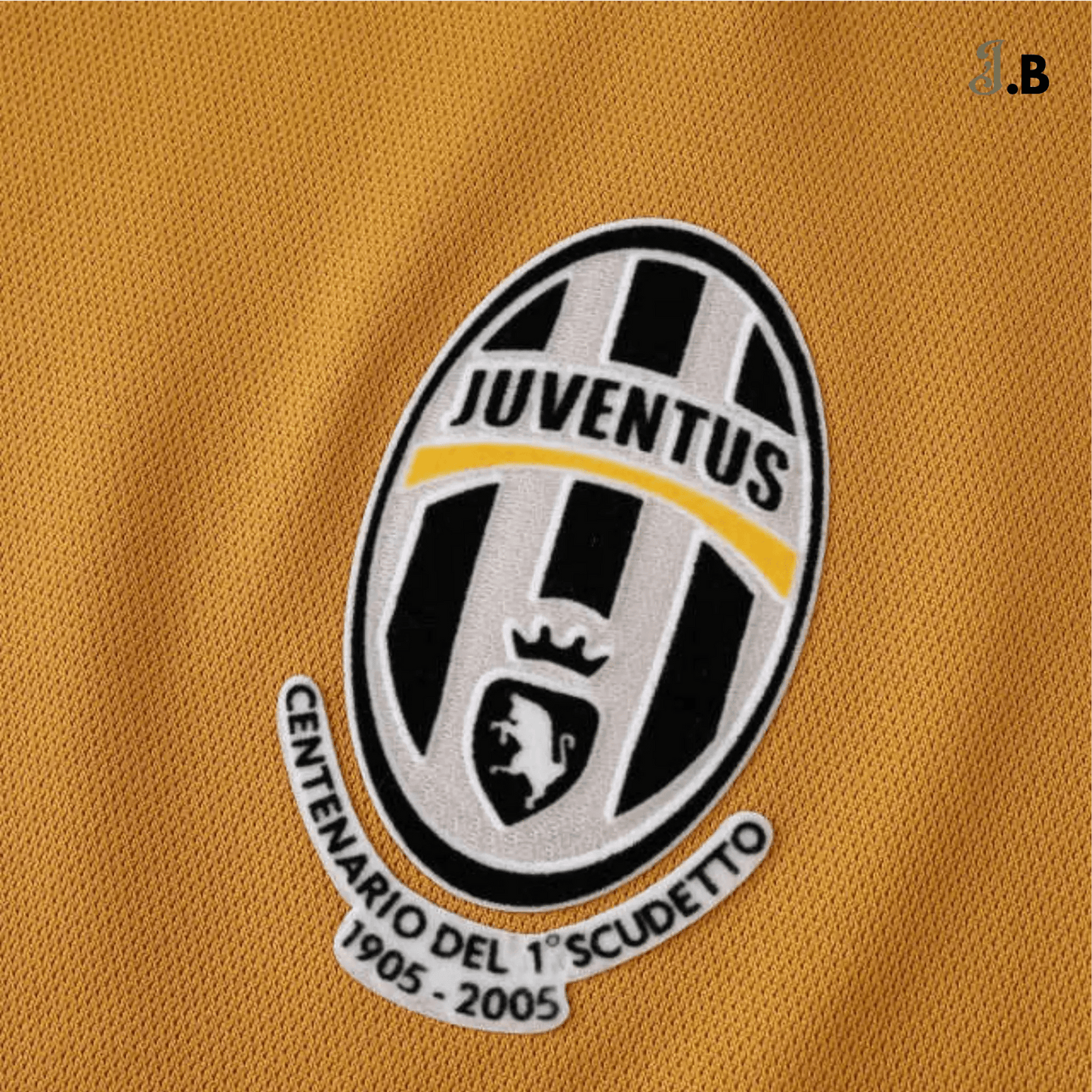 Juventus F.C Vintage 06 Yellow Away Fan Jersey - JogaBonito - Jersey