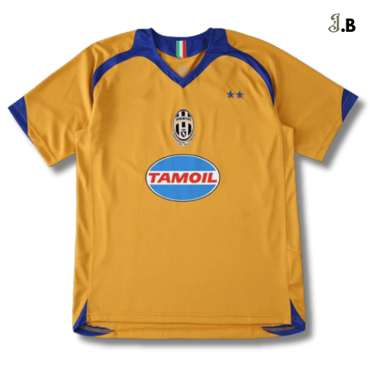 Juventus F.C Vintage 06 Yellow Away Fan Jersey - JogaBonito - Jersey