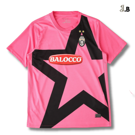 Juventus F.C Vintage 11 Pink Away Fan Jersey - JogaBonito - Jersey