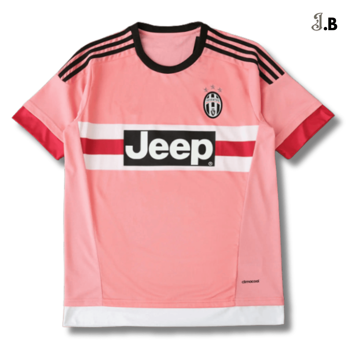 Juventus F.C Vintage 15 Pink Away Fan Jersey - JogaBonito - Jersey