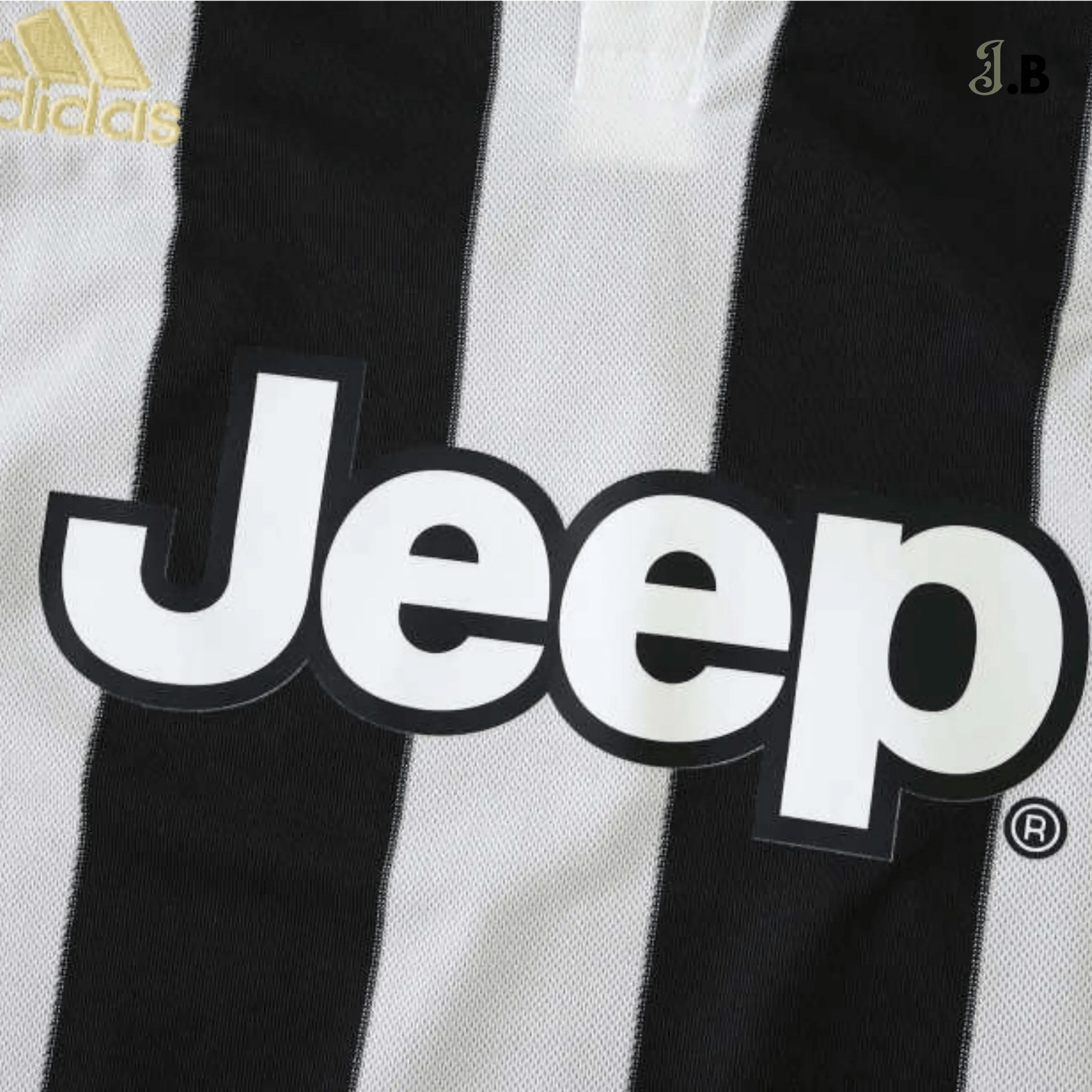 Juventus F.C Vintage 17 Striped Home Fan Jersey - JogaBonito - Jersey