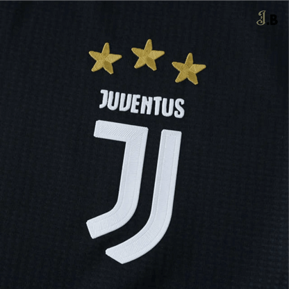 Juventus F.C Vintage 20 White & Black Home Player Jersey - JogaBonito - Jersey