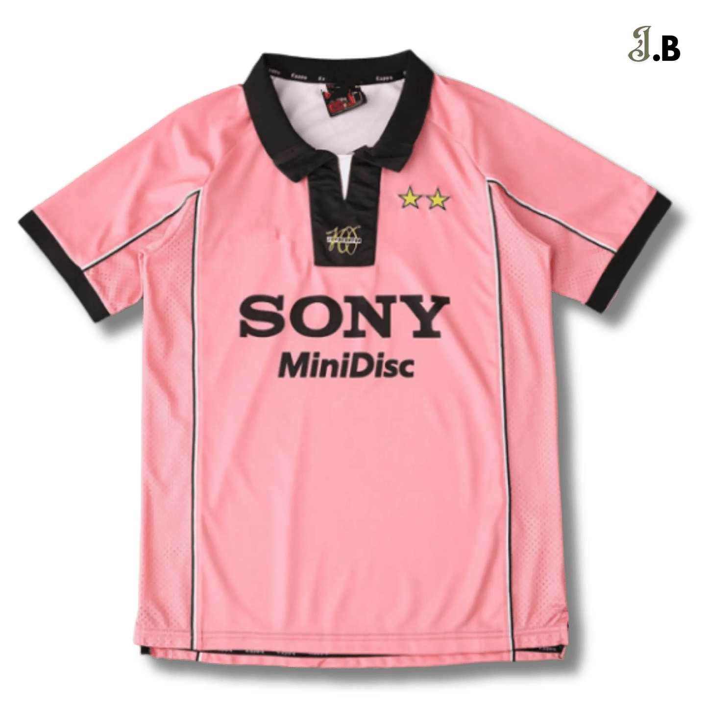 Juventus F.C Vintage 97 Pink Away Fan Jersey - JogaBonito - Jersey