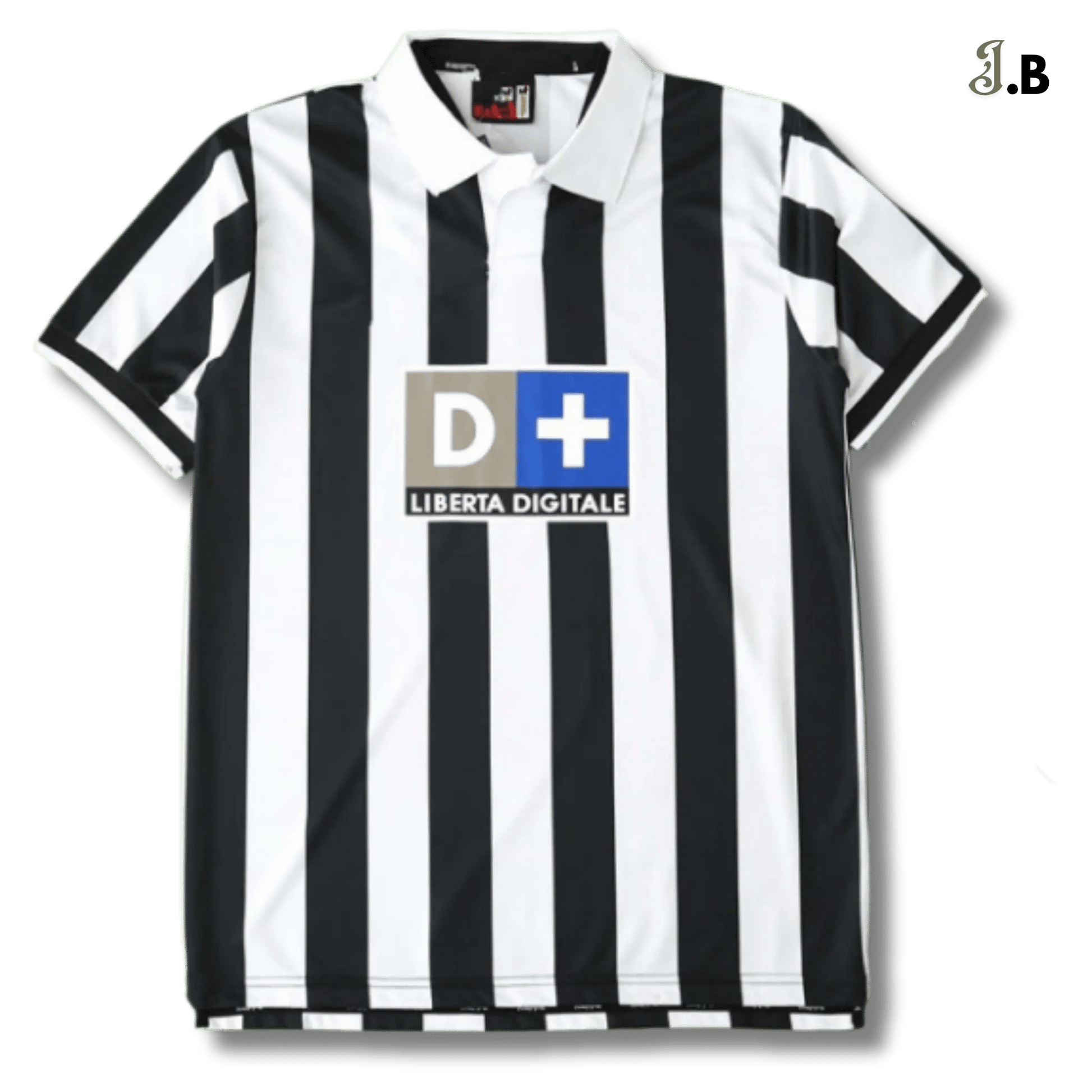 Juventus F.C Vintage 97 Striped Home Fan Jersey - JogaBonito - Jersey