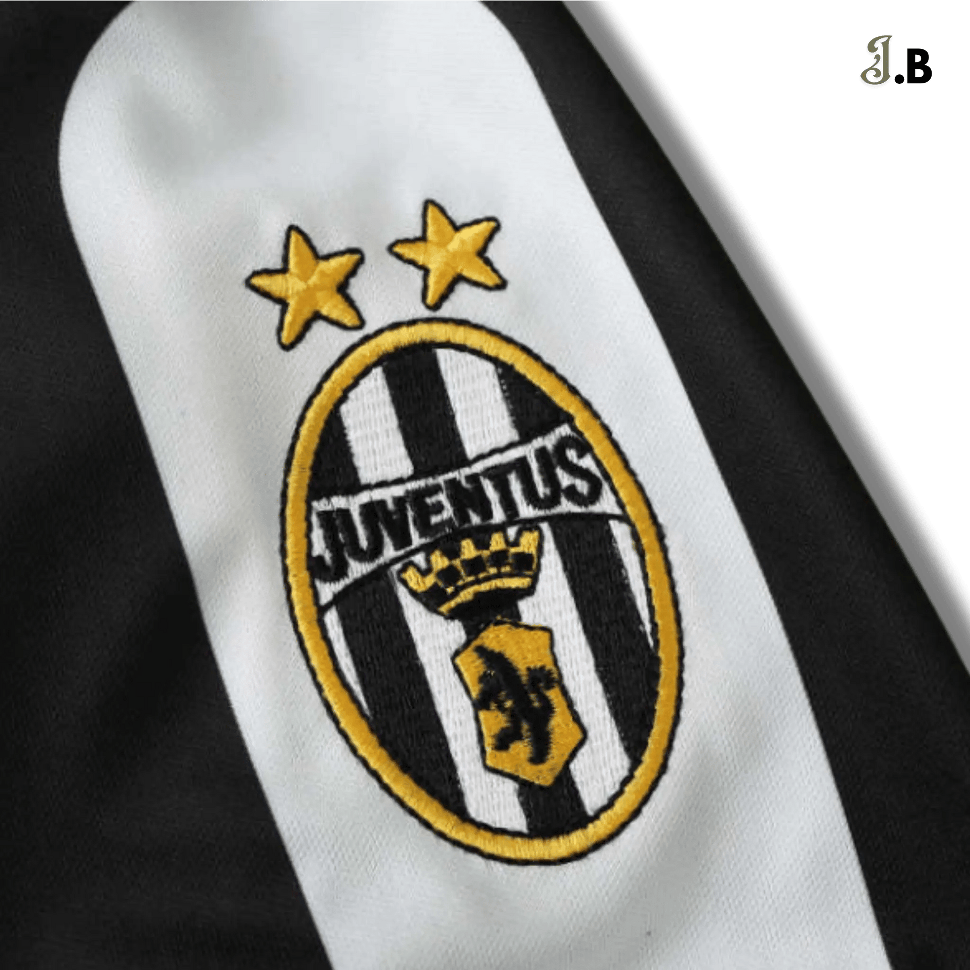 Juventus F.C Vintage 98 Striped Home Fan Jersey - JogaBonito - Jersey