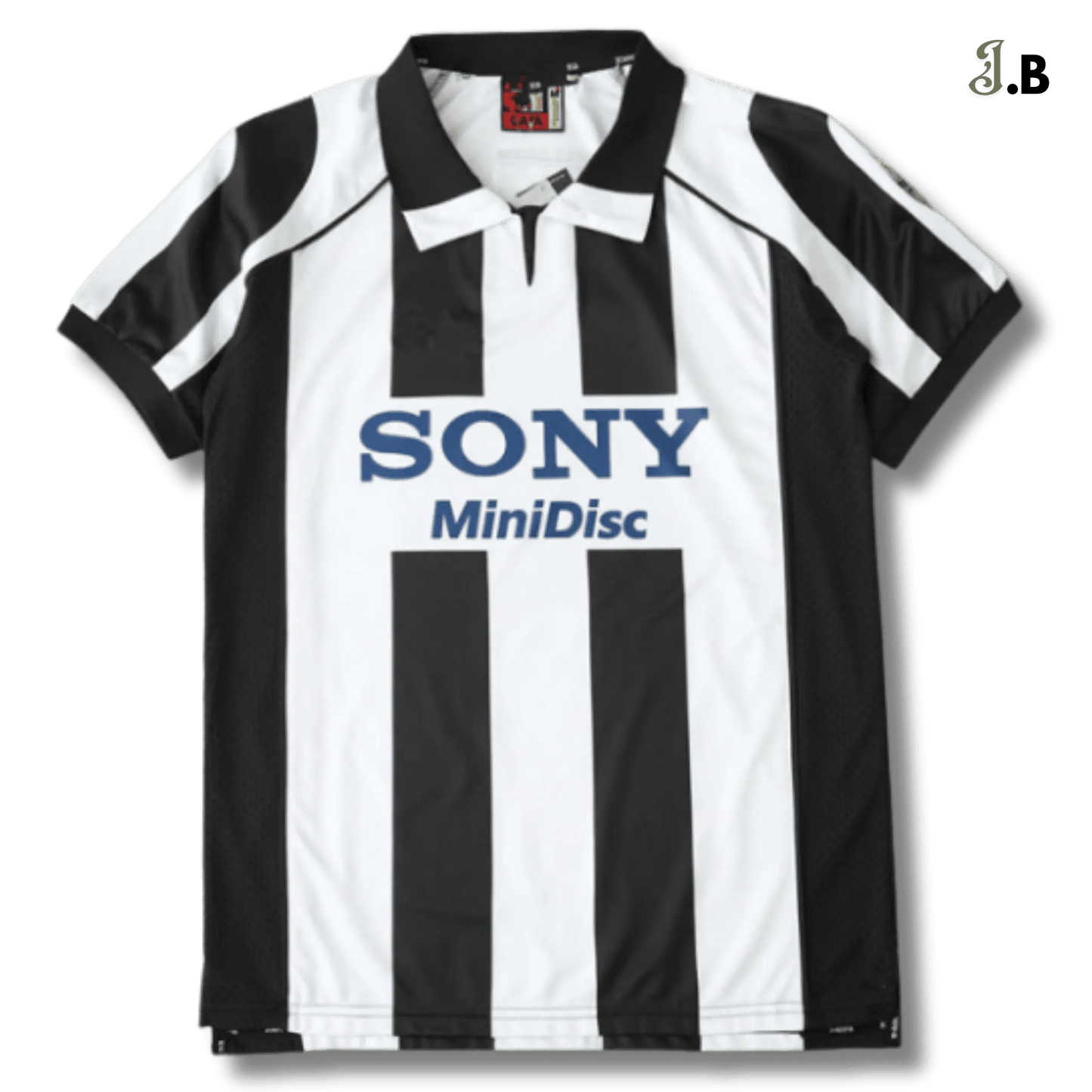 Juventus F.C Vintage 98 Striped Home Fan Jersey - JogaBonito - Jersey