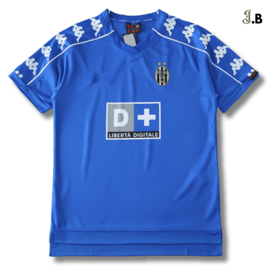 Juventus F.C Vintage 99 Blue Away Fan Jersey - JogaBonito - Jersey