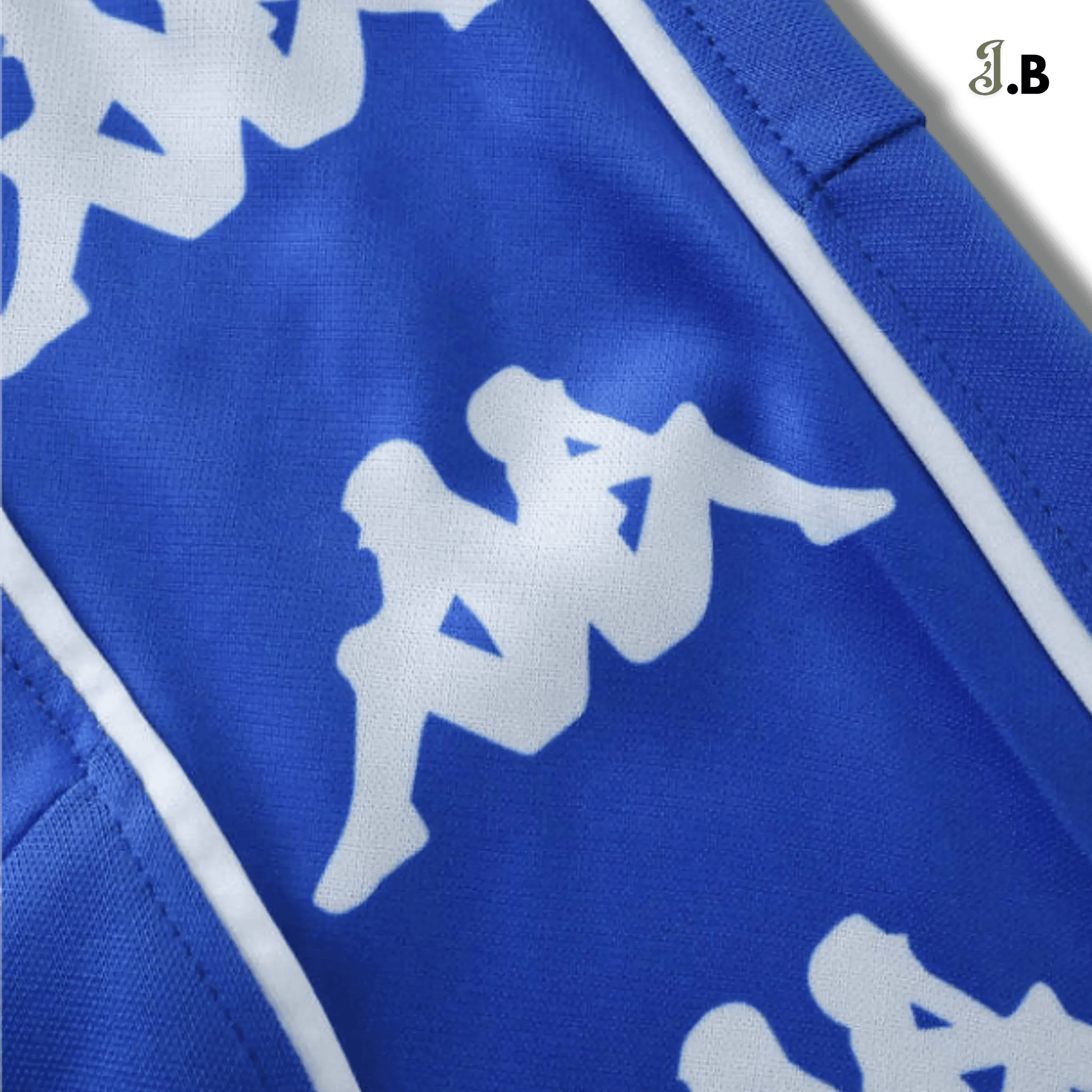 Juventus F.C Vintage 99 Blue Away Long Jersey - JogaBonito - Jersey