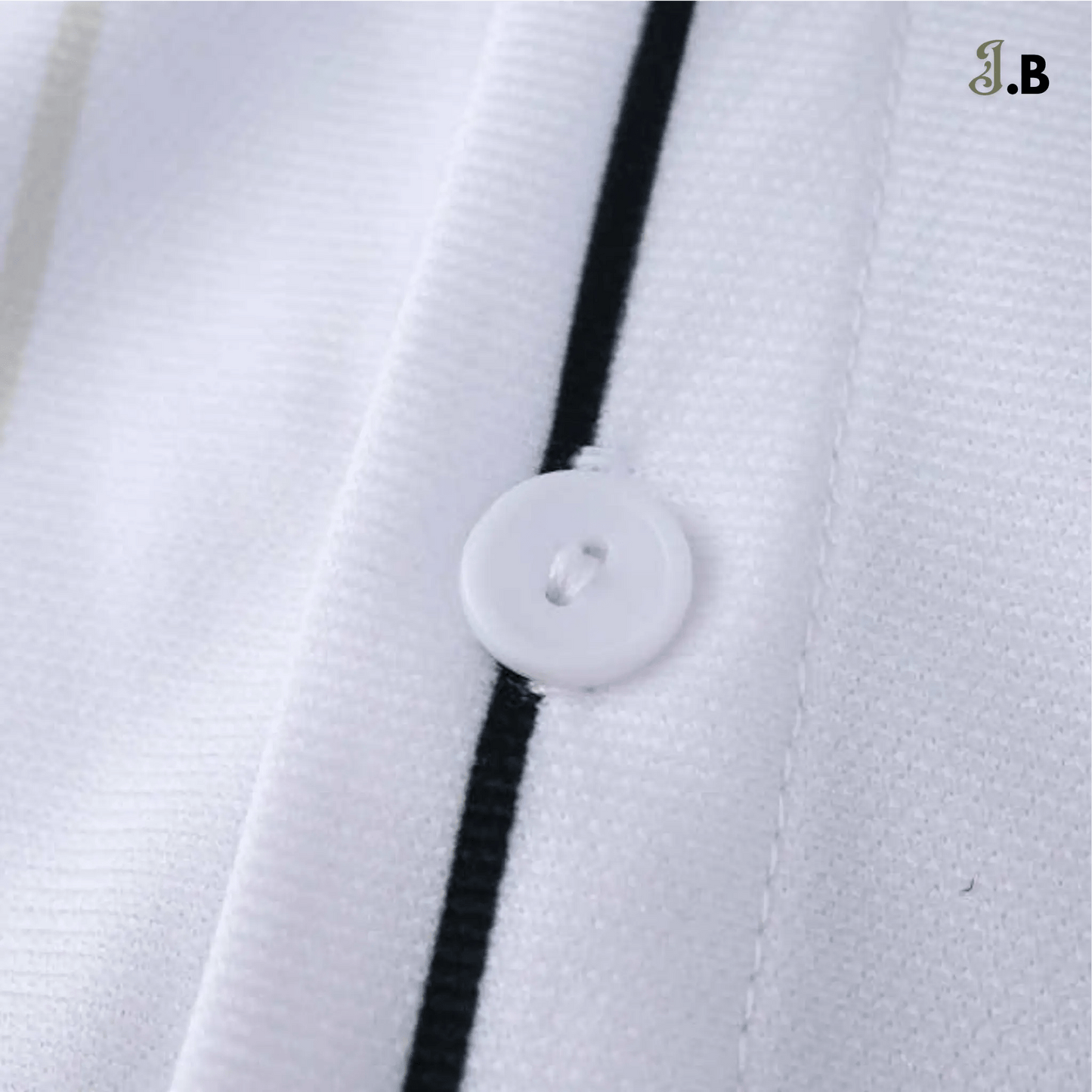 Juventus F.C Vintage White Baseball Jersey - JogaBonito - Jersey