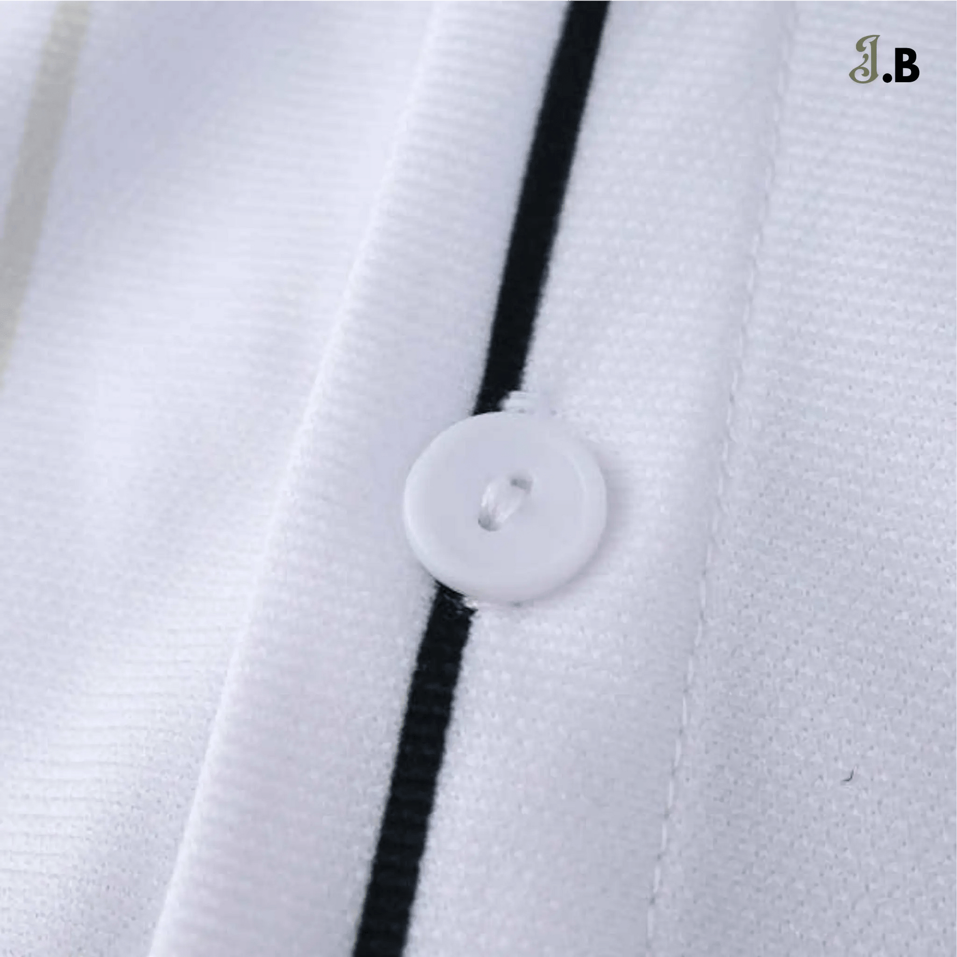 Juventus F.C Vintage White Baseball Jersey - JogaBonito - Jersey